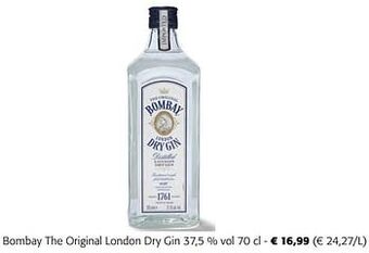 Colruyt Bombay the original london dry gin aanbieding