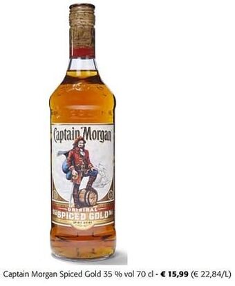 Colruyt Captain morgan spiced gold aanbieding