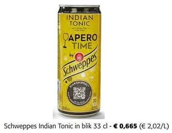 Colruyt Schweppes indian tonic aanbieding