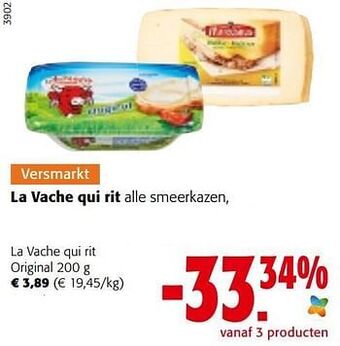 Colruyt La vache qui rit original aanbieding