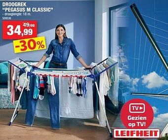 Hubo Droogrek pegasus m classic aanbieding