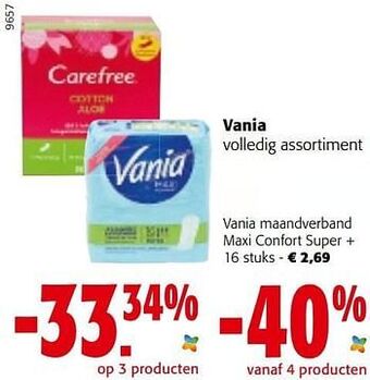 Colruyt Vania maandverband maxi confort super + aanbieding