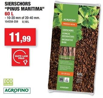 Hubo Sierschors pinus maritima aanbieding