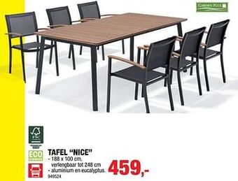 Hubo Tafel nice aanbieding