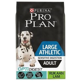 Zooplus 14kg Large Athletic Adult Optidigest Lam & Rijst Pro Plan Hondenvoer aanbieding