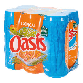ALDI Oasis tropical, 6 st. aanbieding