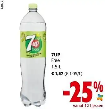 Colruyt 7up free aanbieding