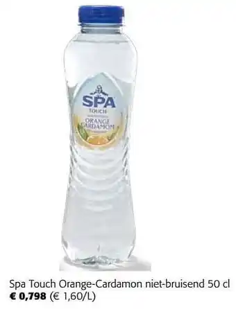 Colruyt Spa touch orange-cardamon niet-bruisend aanbieding