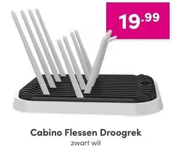 Baby & Tiener Cabino flessen droogrek zwart wit aanbieding