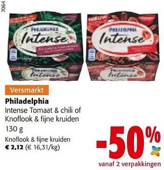 Colruyt Philadelphia knoflook + fijne kruiden aanbieding