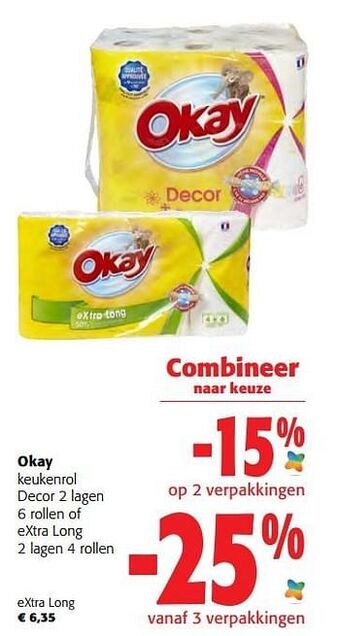 Colruyt Okay keukenrol extra long aanbieding