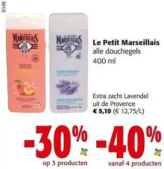 Colruyt Le petit marseillais extra zacht lavendel uit de provence aanbieding