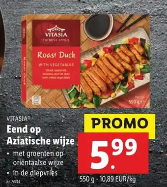 Vitasia Eend op Aziatische wijze