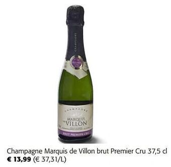 Colruyt Champagne marquis de villon brut premier cru aanbieding