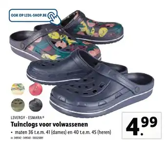 Livergy - Esmara Tuinclogs voor volwassenen