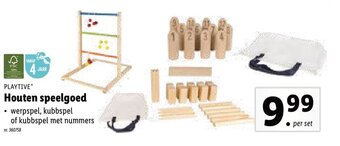 Playtive Houten speelgoed