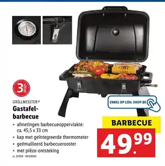 Gasrafel barbecue
