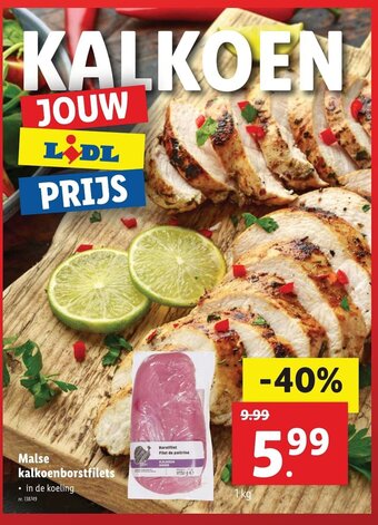 Malse kalkoenborstfilets