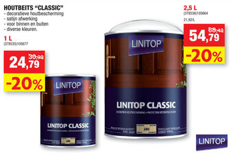 Hubo Houtbeits Classic aanbieding
