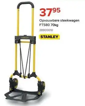 Euroshop Opvouwbare steekwagen ft580 aanbieding