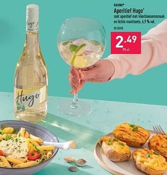 ALDI Aperitief hugo aanbieding