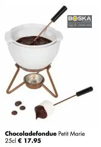 Multi bazar Chocoladefondue petit marie aanbieding