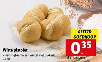 Lidl Witte pistolet aanbieding