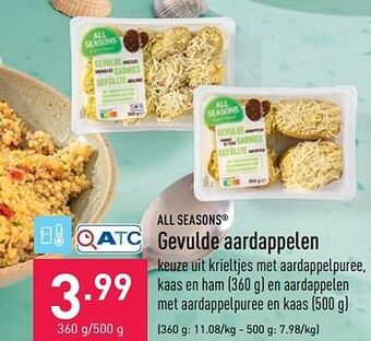 ALDI Gevulde aardappelen aanbieding