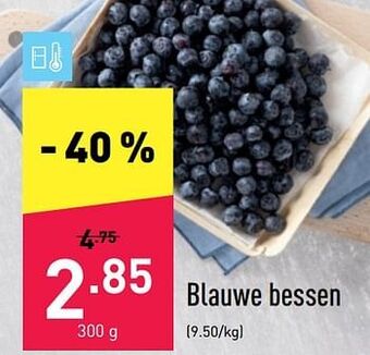 ALDI Blauwe bessen aanbieding