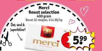 Kruidvat Merci Finest Selection aanbieding