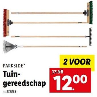 Lidl Tuingereedschap aanbieding