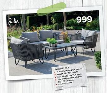 Euroshop Loungeset julie aanbieding