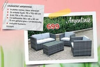 Euroshop Loungeset argentinie aanbieding