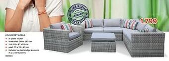 Euroshop Loungeset arras aanbieding