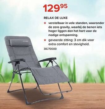 Euroshop Relax de luxe aanbieding