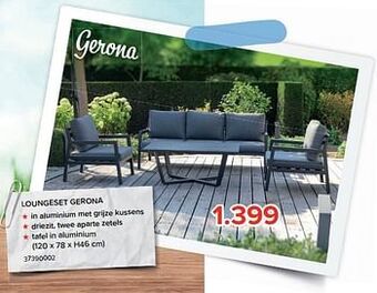 Euroshop Loungeset gerona aanbieding