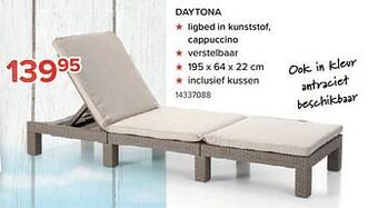 Euroshop Daytona ligbed aanbieding