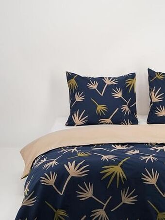 HEMA HEMA Dekbedovertrek - Zacht Katoen Donkerblauw (donkerblauw) aanbieding