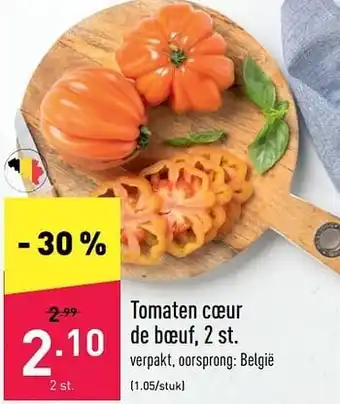 ALDI Tomaten coeur de boeuf aanbieding