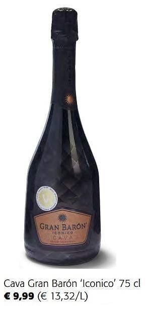 Colruyt Cava gran barón iconico aanbieding