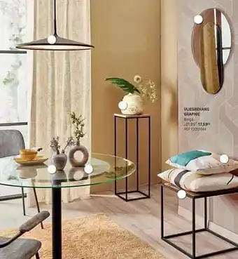 Brico Vliesbehang graphic aanbieding