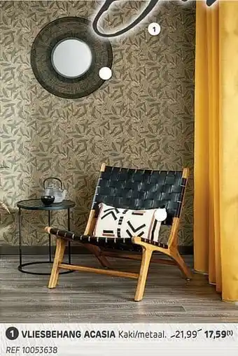 Brico Vliesbehang acasia aanbieding