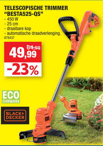 Hubo Telescopische Trimmer BESTA525-QS aanbieding