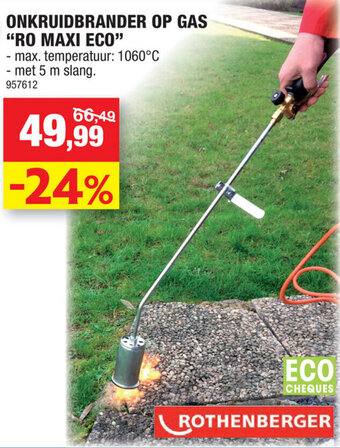 Onkruidbrander OP Gas RO Maxi Eco