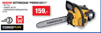 Hubo Benzine Kettingzaag POWXG10211 aanbieding