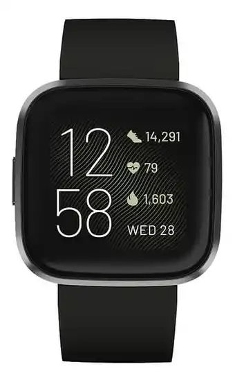 Dreamland Fitbit Smartwatch Versa 2 carbon black aanbieding