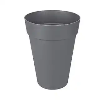 Brico Elho pot ’Loft Urban Round High’ antraciet 35 cm aanbieding
