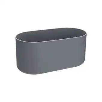 Brico Elho bloembak ’B.for soft’ antraciet 27 cm aanbieding