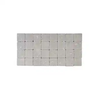 Brico Coeck kassei grijs getrommeld 10x10x6cm aanbieding