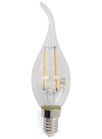 HEMA HEMA LED Lamp 15W - 140 Lm - Kaars - Helder (transparant) aanbieding